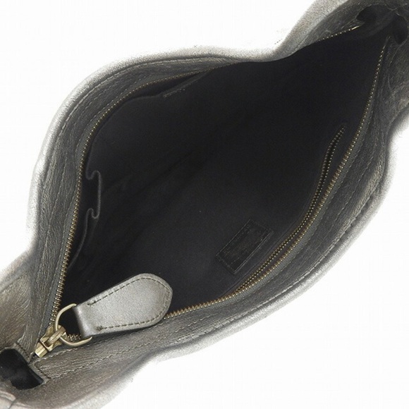 Burberry Silver Gold Metallic Prorsum Bag Mixed Metal Woven Chain Crossbody Bag - Picture 13 of 17